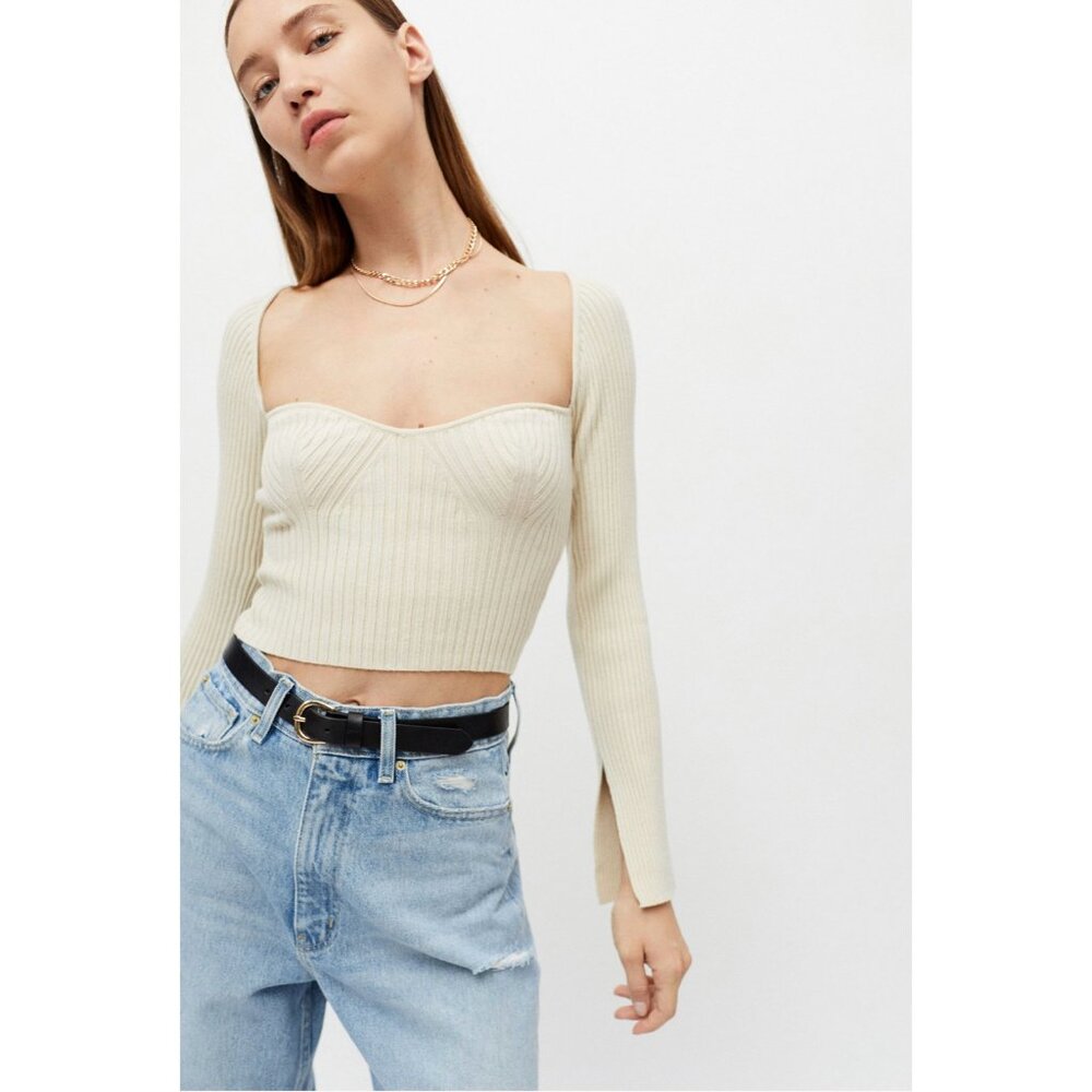 URBAN OUTFITTERS Juliet Sweetheart Sweater